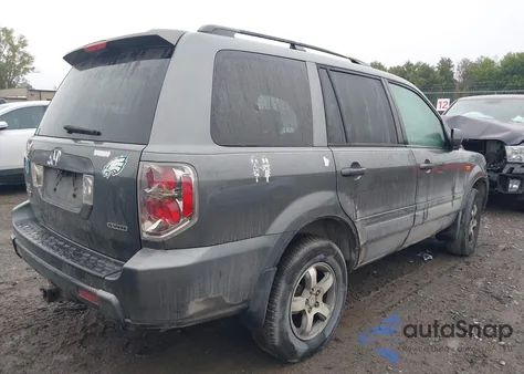 2008 Honda Pilot Ex-L from USA, damaged, VIN 5FNYF18598B037844